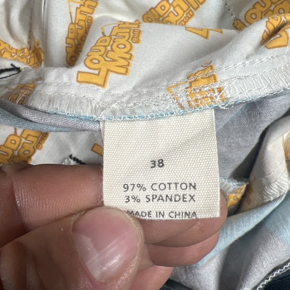 LoudMouth Golf‎ Short Men's Sz 38 Geometric Bermuda Short - Picture 4 of 14